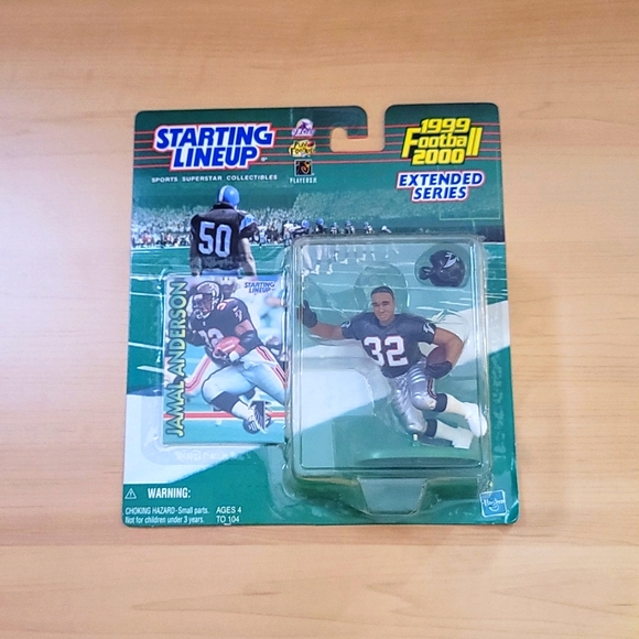 NFL Jamal Anderson Starting Lineup 1999 Football 2000 Extended Series Brand New - Picture 1 of 3